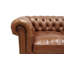 Paris Club Genuine Leather Chesterfield Sofa-121429801