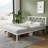 38" Metal Platform Bed Frame with Headboard-1163124893-1163124882