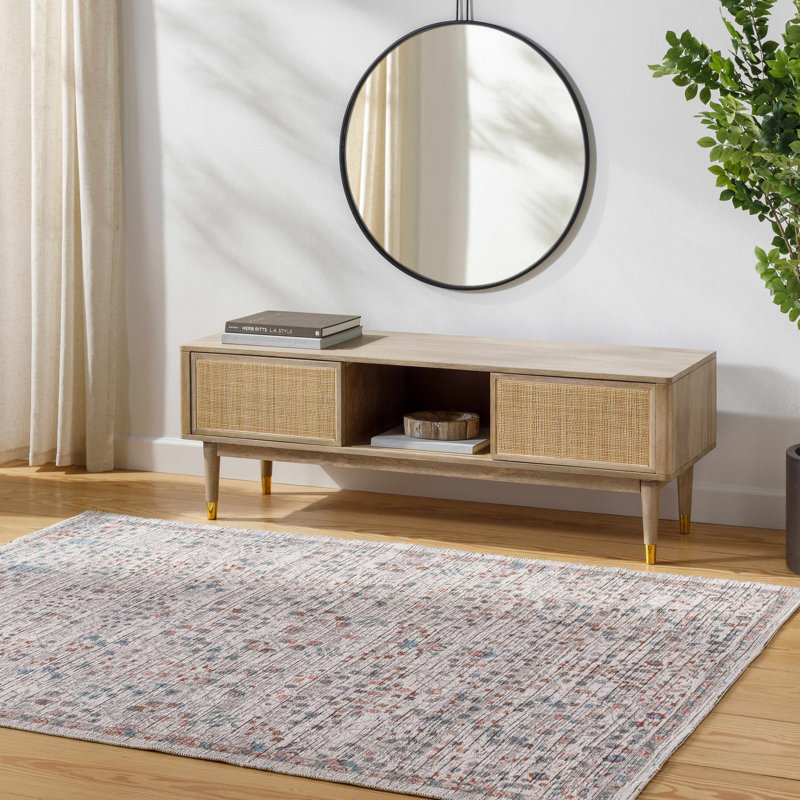 Tapis bleu Arrae, Rectangle 9 pi 10 po x 13 pi