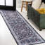 Tapis noir / bleu Sarok All-Over Persan-1523423020