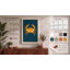 Golden Crab Geometric - Wrapped Canvas-1726254296-1726254297