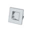 Deltana FPS234U3-UNL Flush Pull, Square, HD, 2-3/4" x 2-3/4", Solid Brass in Unlacquered Brass-93921264