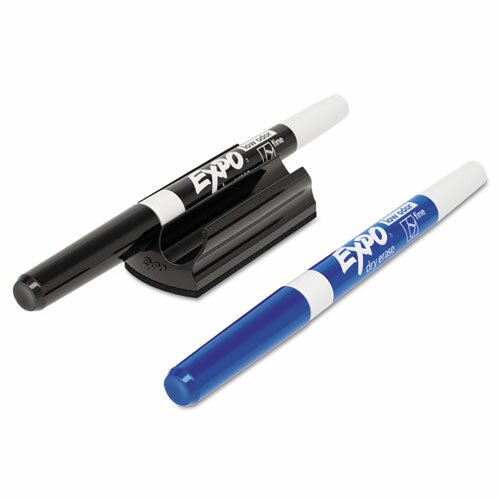EXPO Low Odor Dry Erase Markers, Dry Erase Whiteboard Cleaning Spray, 22  oz, Eraser, Peel-Off Layers