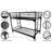 Athalie University 1.5" Heavy Duty Steel Bunk Bed with Built-in Guardrails & Ladders-658540396