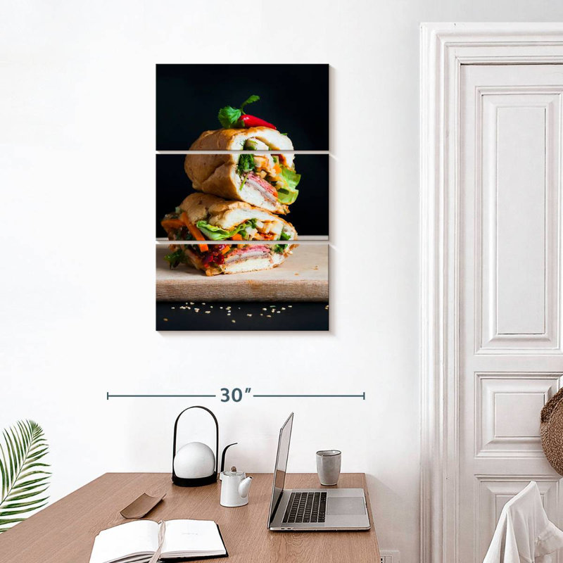 Yarlin Banh Mi Sandwich, H 32 po x l 20 po