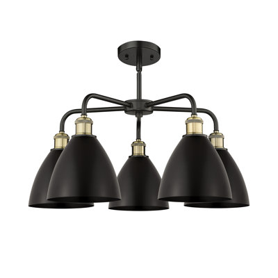 Lustre en dôme à 5 lumières Trickett