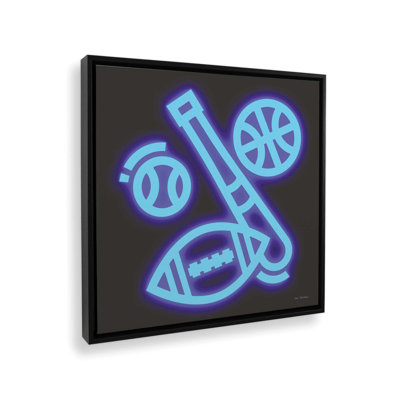Neon Sports by Seven Trees Design Art Print