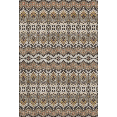 Premium Machine Washable Prisco Taupe Rug