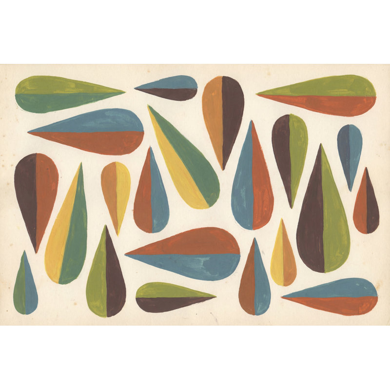 Décoration murale Mid Mid Century, Non-Woven Nonpasted, 160 po x 108 po