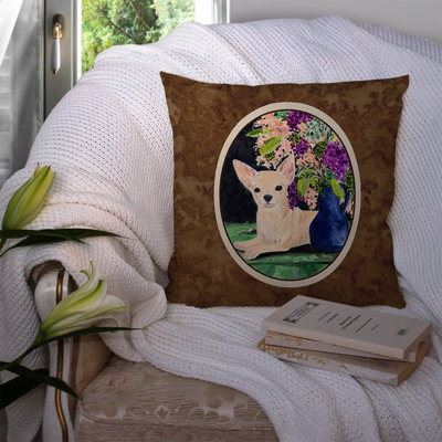 Chihuahua Outdoor Reversible Throw Pillow