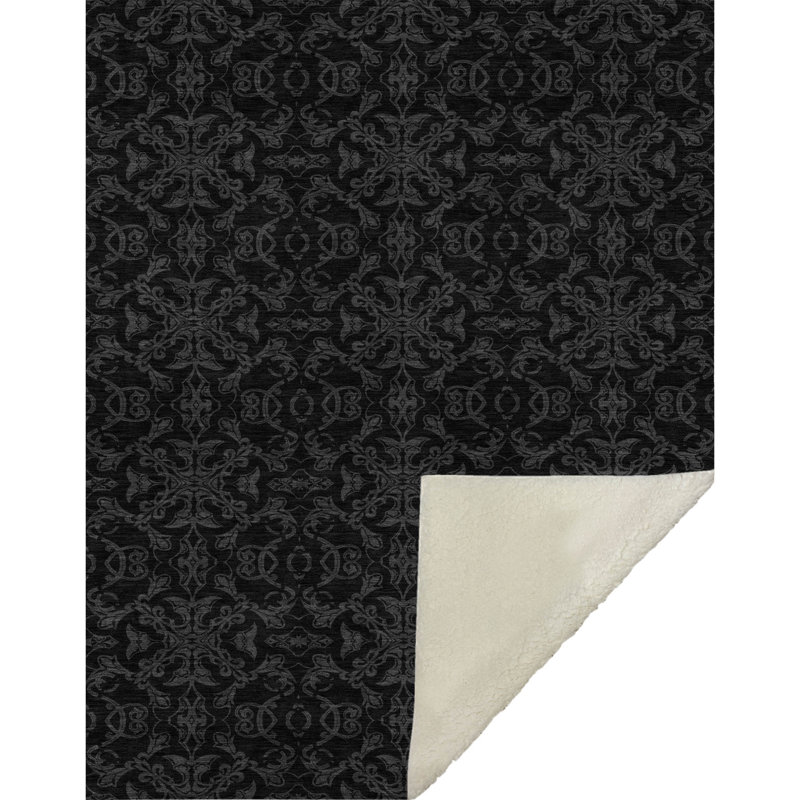 Jeté Sherpa ASB785 Addison, Gris
