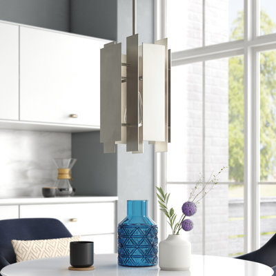 Luminaire suspendu rectangulaire à 1 lumière Varick