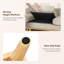 Modular Corner Sofa, L-shaped Couch With Movable Ottoman, Comfy Corduroy Couch With Spring Cushion-1116951044