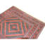 Hand Knotted Wool Area Rug in Multi