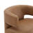Bascom Genuine Leather Upholstered Swivel Barrel Chair-337677607