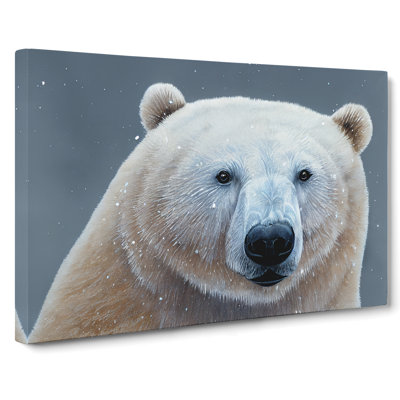 Spectacular Polar Bear - Wrapped Canvas
