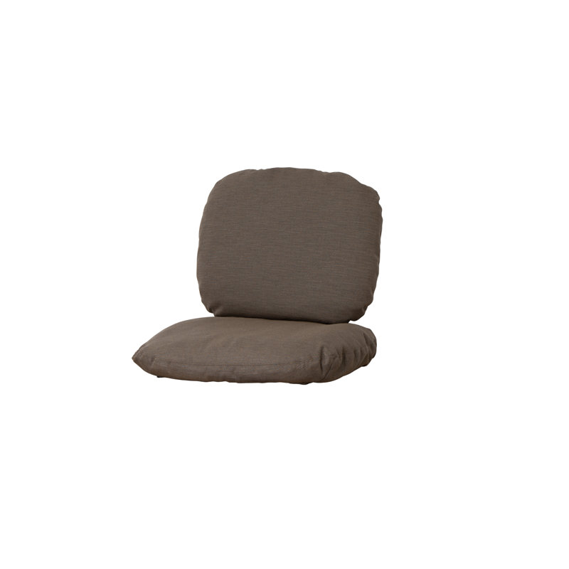 Hive Patio Chair in Natural Aluminum Base with Cushions