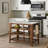 Bramfield Marble Top Kitchen Island