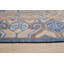 Blue Hand-Knotted Wool Circular Emblem Medallions Geometric Modern Contemporary Carpet Rug-504379260