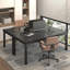 Grand bureau d'ordinateur, bureau d'ordinateur de jeu avec un design moderne, bureau d'ordinateur de bureau.-1162997069-1162997066