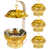 Or jaune, paquet de 4