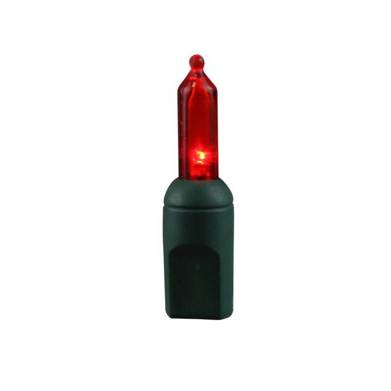 Guirlande de lumières de Noël 50 pi., Rouge / Blanc