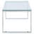 Garlington Glass Top Single Coffee Table