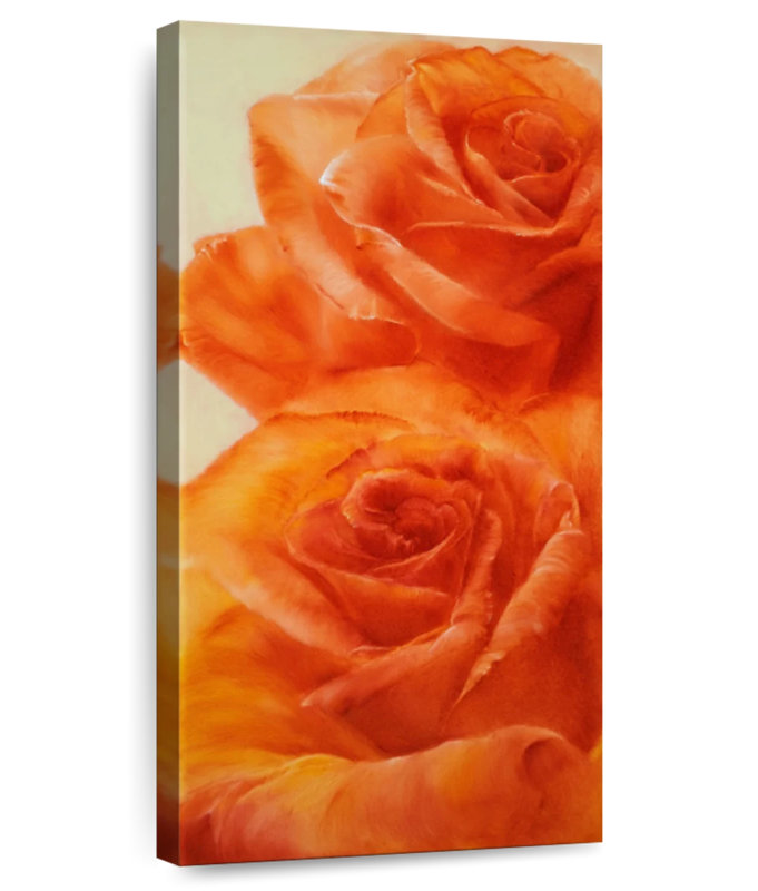 Classic Roses, 42" H x 21" W