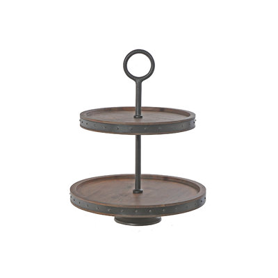 Wood Cake Stand