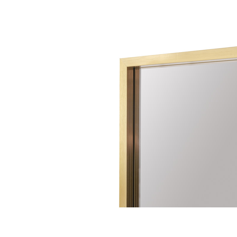 Miroir mural Younus, Doré, 27" x 36"