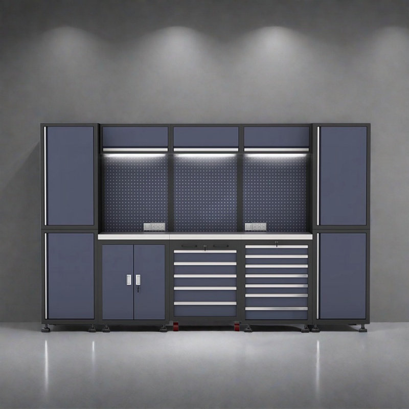 Workshop garage complete storage system set