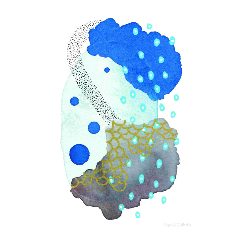«Abstract Day IV» par Megan Gallagher, photographie, H 18 po x l 12 po, Toile tendue