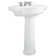 American Standard Retrospect 19.75'' White Ceramic U-Shaped Bathroom Sink with Overflow