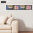 5pcs Wall Mounted CD Media Storage Shelf-1583738502