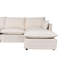 Canapé modulaire modulaire pour salon, canapé en L moderne avec repose-pieds mobile, ensemble de canapé 4 places pour appartement, bureau-1590896919