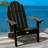 Hinz Outdoor Adirondack Chair With Ottoman-27117475
