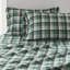 4 pièces de drap-housse 100% flanelle de coton - simple / double 12 po grand / très grand / 14 po profondeur lavable en machine avec accessoires-121325248-121325253