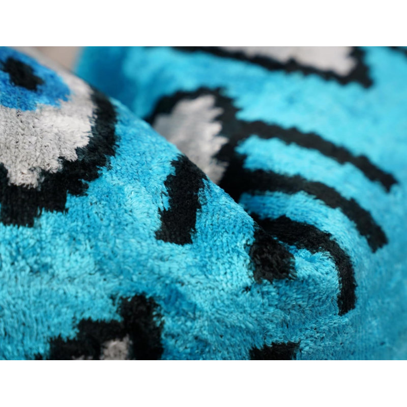 Velvet Rectangular Pillow Cover & Insert, Teal
