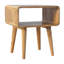Oliveira 45cm W Solid Wood Bedside Table