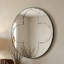 Miroir rond mural polyvalent, idéal pour les chambres à coucher, les salons, les salles à manger, les foyers, les foyers et plus encore