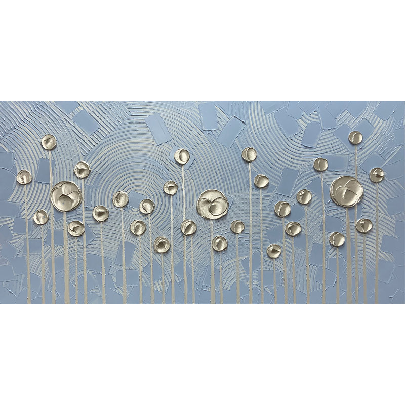 Décoration murale abstraite, H 20 po x l 40 po x P 1,5 po
