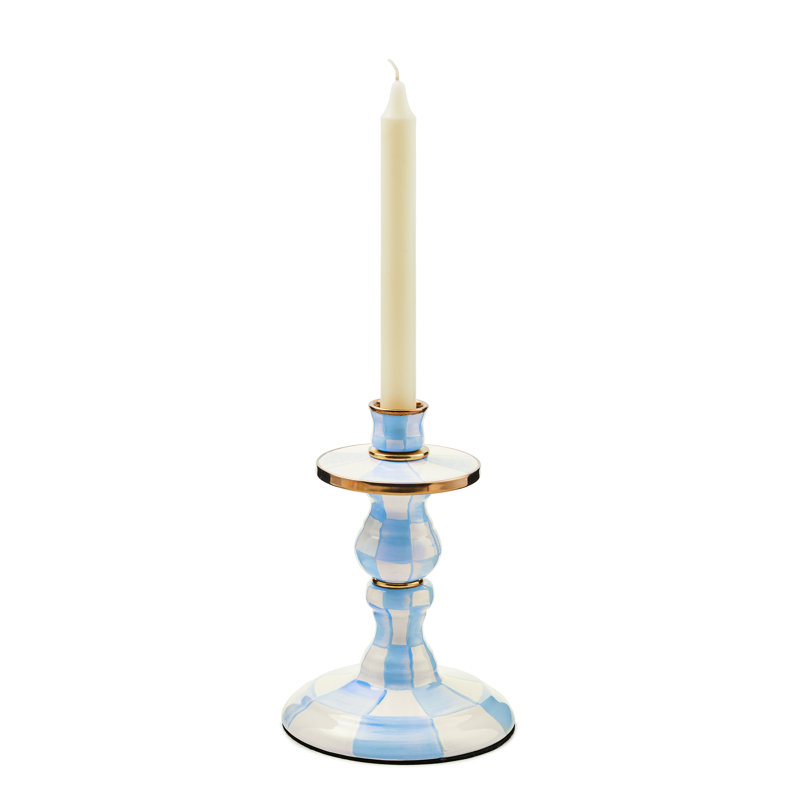 Sky Check Small Candlestick