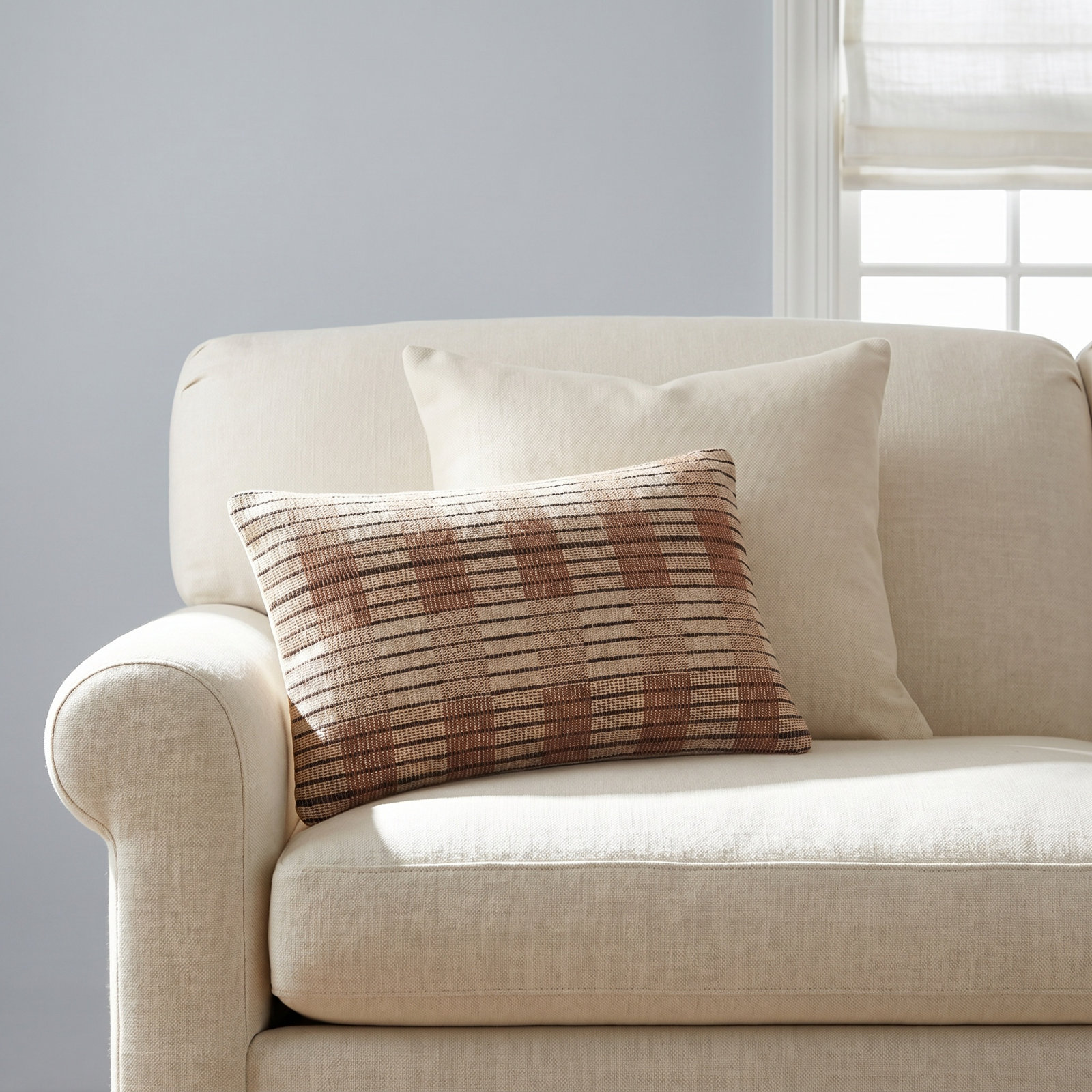 Onofre Striped Lumbar Throw Pillow, Pillow Cover Only - No Insert