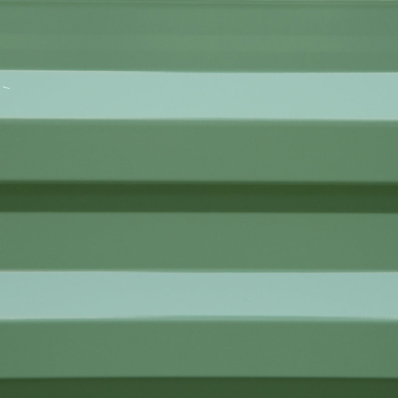 Lit de jardin surélevé en métal Evelin, 11.75" H x 47.25" W x 47.25" D, Light Green, 1