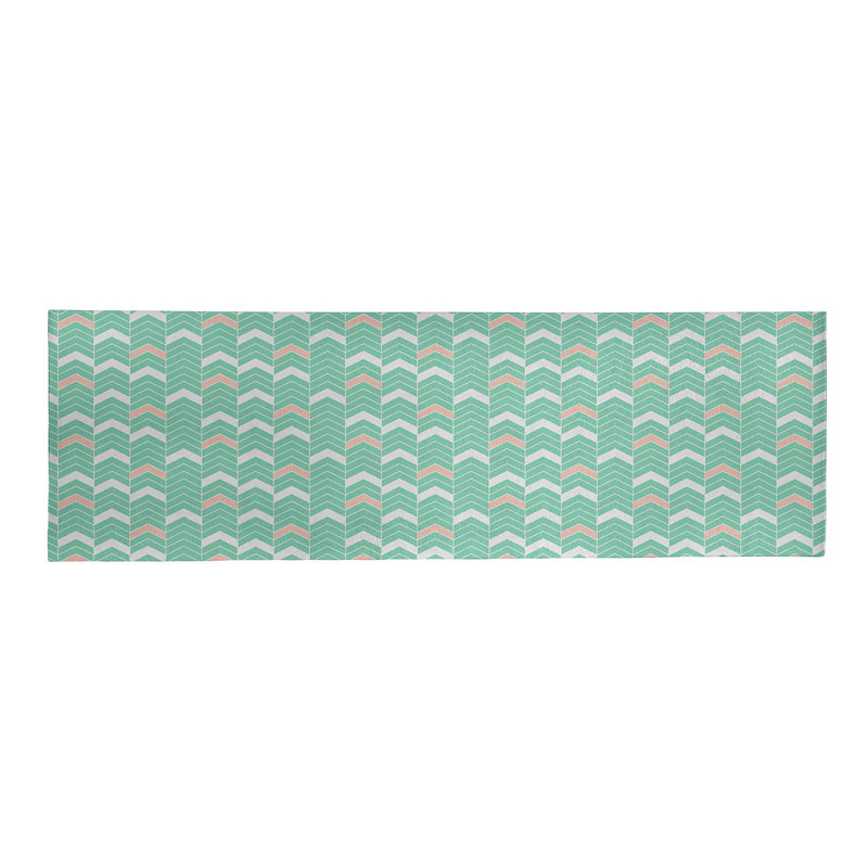 Chenille Chevron Indoor Rug, Runner 2'5" x 8'