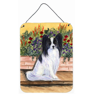 Papillon Painting Print Plaque
