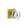 Viaggio Quadrato Hammered Texture Rosette Single Dummy with Circolo Crystal Knob