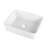 Lordear 21-1/2" L x 13-1/2' W' White Ceramic Rectangular Bathroom Sink