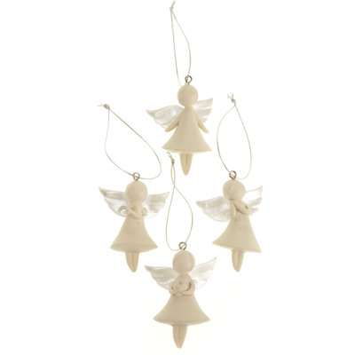 6cm Fabric People Hanging Figurine Ornament