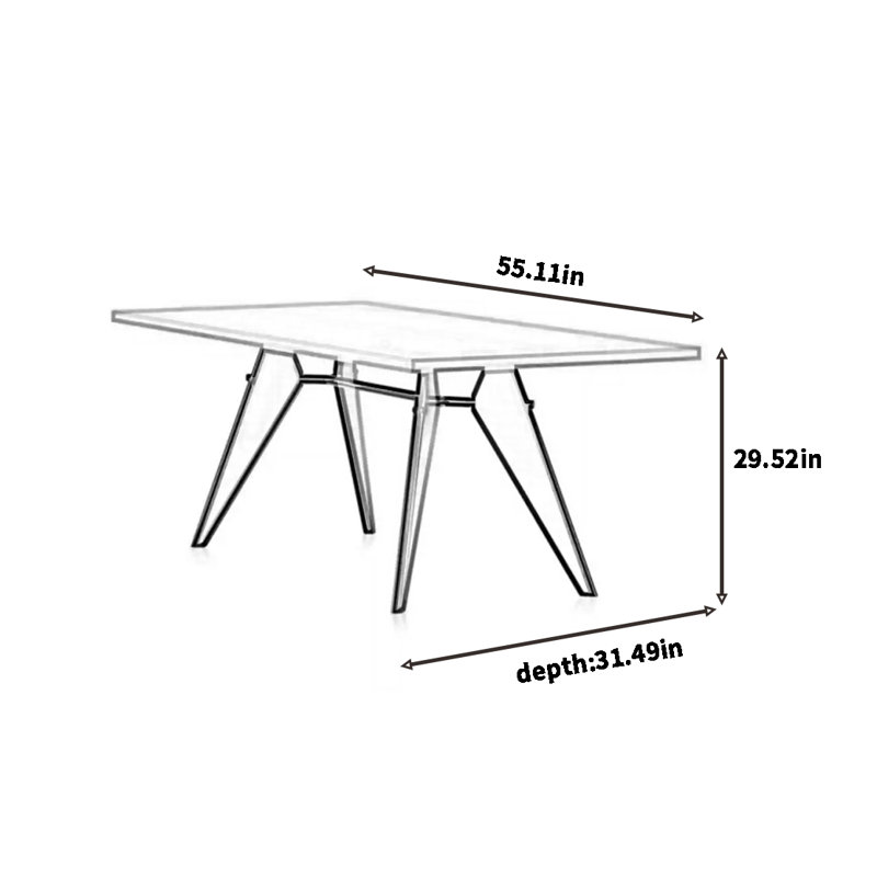 Dohmen, 29.52" H x 55.11" L x 31.49" W